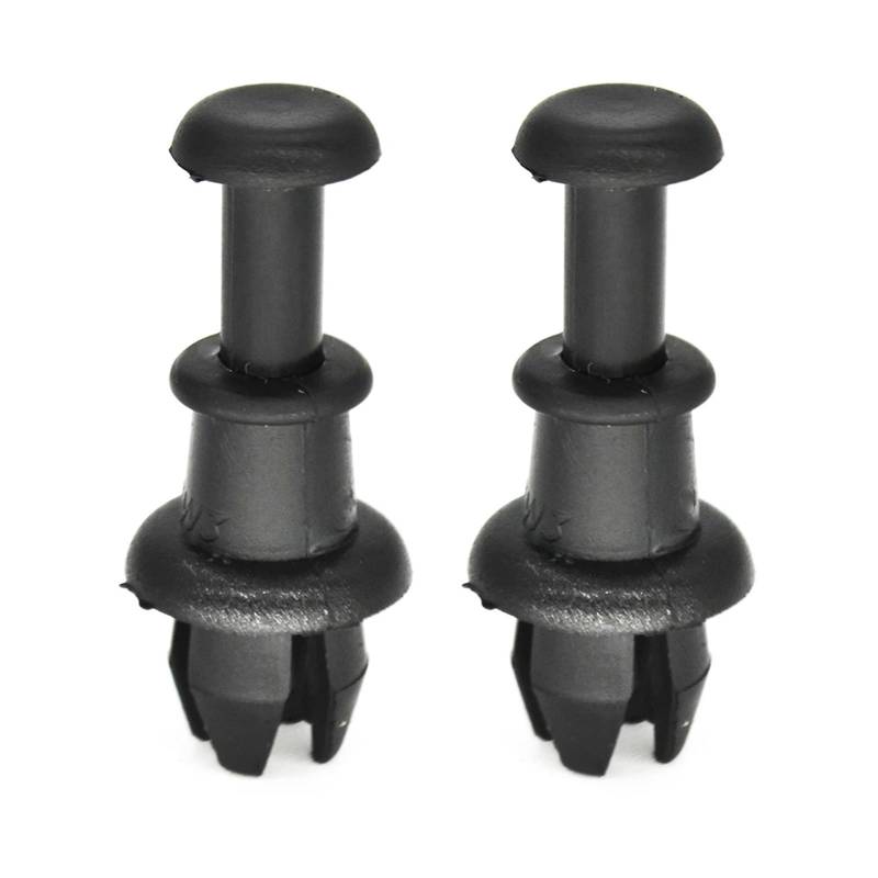 MEIZIYU 2X Gepäckraumabdeckungs-Clips passend for Seat Altea Arona Ibiza 6L 6J 6F Leon 1M 1P Mii Toledo 5P KG Saitenhalter Schwenkaufhänger 1M6867574A Gepäckraumabdeckungshalterung von MEIZIYU