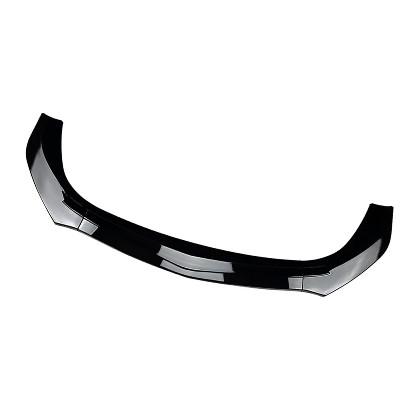 MEIZIYU 3 Stück Frontstoßstangen-Lippenspoiler, passend for A-Klasse W177 2019–2022, Verkleidungs-Body-Kit, Splitter-Auto Aerodynamische Lippe vorne(Glossy Black) von MEIZIYU