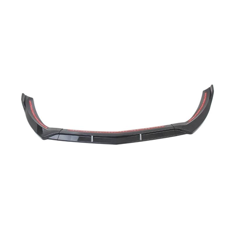 MEIZIYU 3 teile/satz Frontschürze Lip Spoiler, Passend Für, W117 CLA 180 200 250 2017-2019 Splitter Trim Auto Kinn Aerodynamische Lippe vorne von MEIZIYU