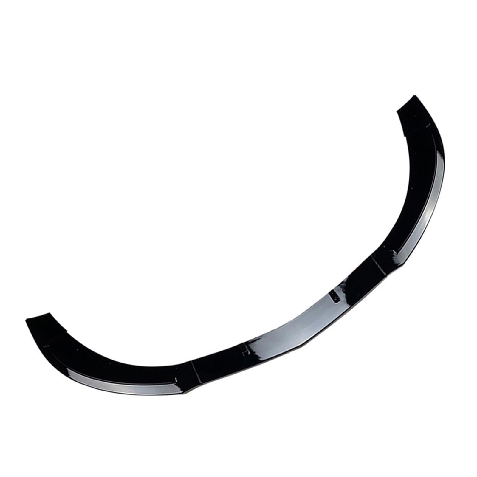 MEIZIYU 3-teiliger Frontstoßstangen-Lippenspoiler, passend for CLA-Klasse C117 CLA200 260 CLA45 2013–2015, Auto-Splitter-Verkleidungsschutz Aerodynamische Lippe vorne(Glossy Black) von MEIZIYU