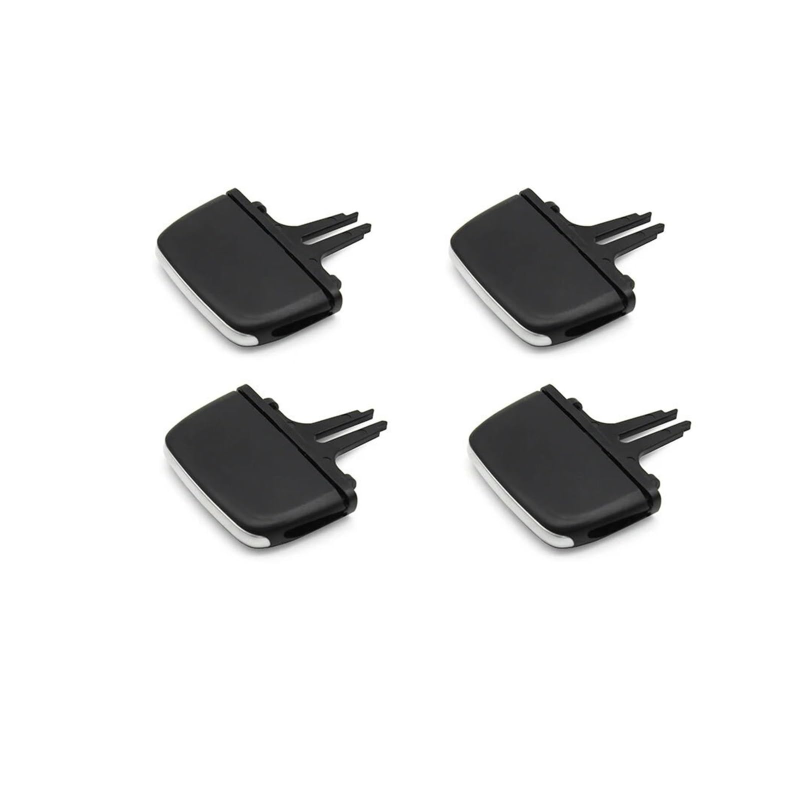 MEIZIYU AC-Entlüftungsgitter-Auslasslaschenclip, passend for Volvo, XC90 V90 S90 2015–2024, Armaturenbrett-Klimaanlage, Entlüftungsklammern, Schieber, Reparatursatz vorne und hinten Belüftungsclip-Sch von MEIZIYU