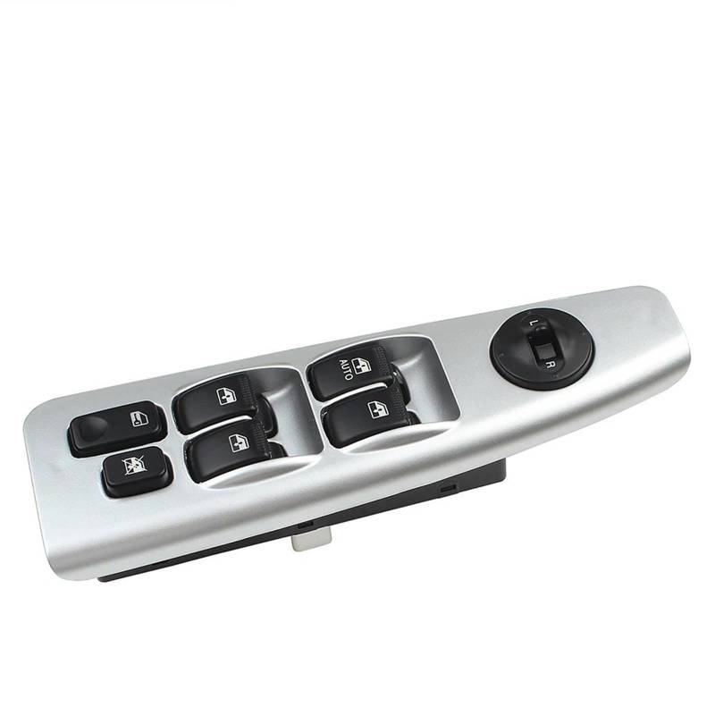 MEIZIYU Auto Fenster Controller Schalter Taste Fit for KIA Cerato 93570-2F200 935702F200 Auto Fensterheber Control Schalter Fensterheberschalter(Silver) von MEIZIYU