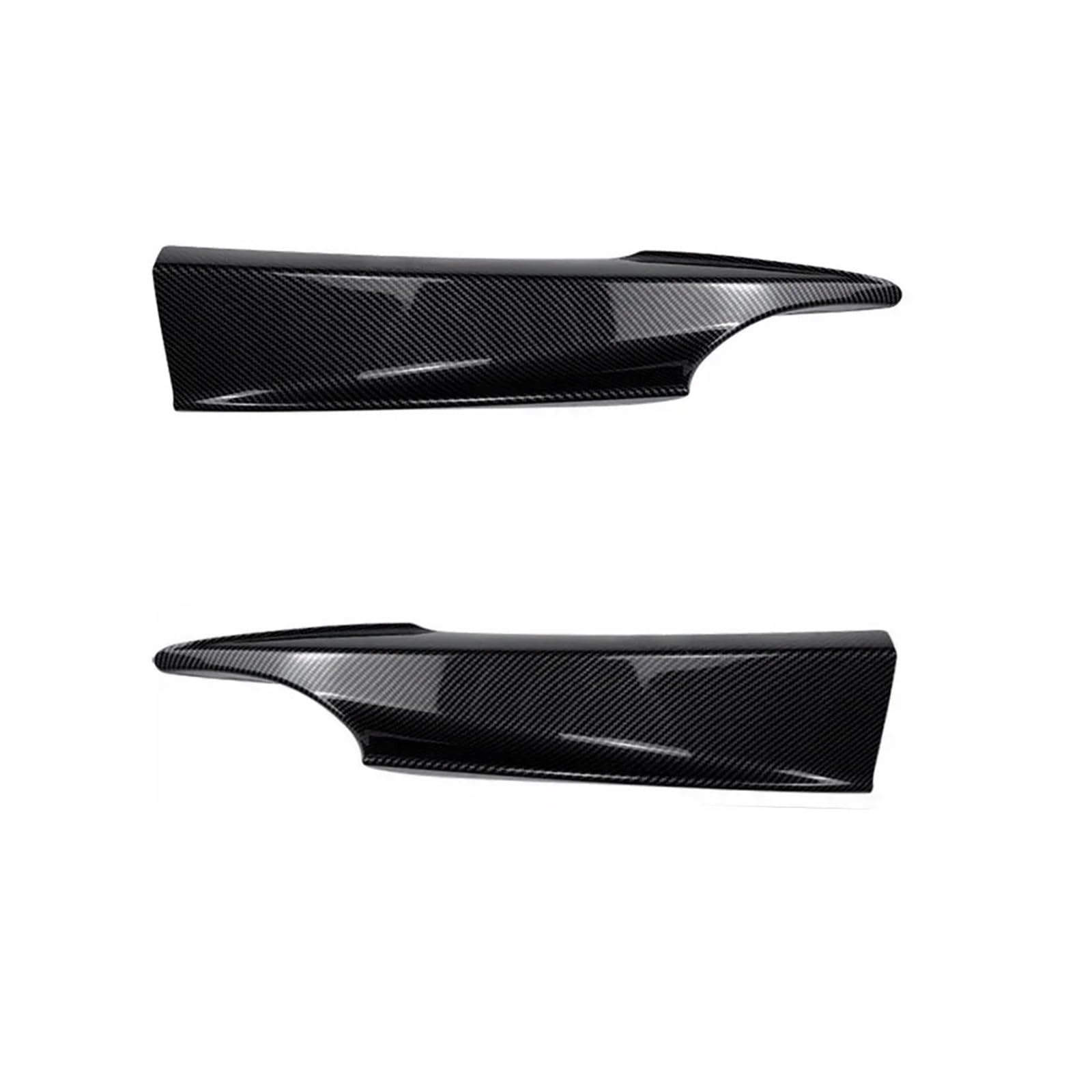 MEIZIYU Auto-Frontstoßstangen-Lippenspoilerseite, passend for 3er GT F34 320i 325i M Sport 2014–2019, Abdeckung, Diffusor, Splitter, Eckkörper-Set Aerodynamische Lippe vorne(Carbon Look) von MEIZIYU