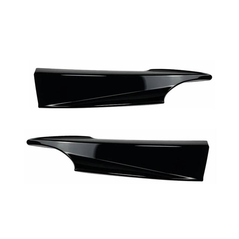 MEIZIYU Auto-Frontstoßstangen-Lippenspoilerseite, passend for 3er GT F34 320i 325i M Sport 2014–2019, Abdeckung, Diffusor, Splitter, Eckkörper-Set Aerodynamische Lippe vorne(Gloss Black) von MEIZIYU