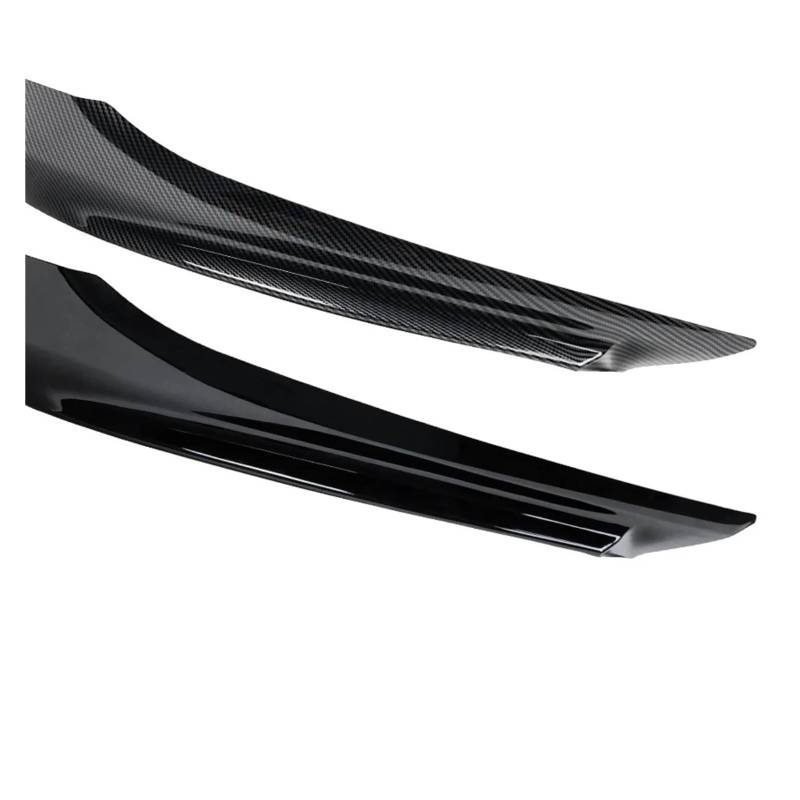 MEIZIYU Auto-Frontstoßstangen-Seitenspoiler, passend for 3er E90 E91 320i 330i 2009–2012, nur passend for Basismodell, Splitter-Abdeckungslippe, Lüftungsschlitz-Paar Aerodynamische Lippe vorne(Carbon von MEIZIYU