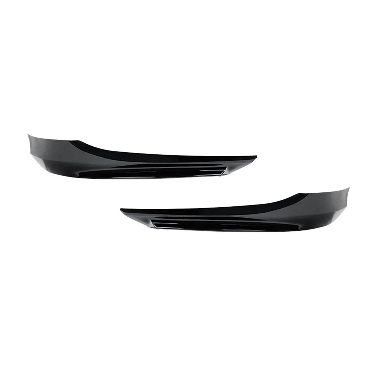 MEIZIYU Auto-Frontstoßstangen-Seitenspoiler, passend for 3er E90 E91 320i 330i 2009–2012, nur passend for Basismodell, Splitter-Abdeckungslippe, Lüftungsschlitz-Paar Aerodynamische Lippe vorne(Glossy von MEIZIYU