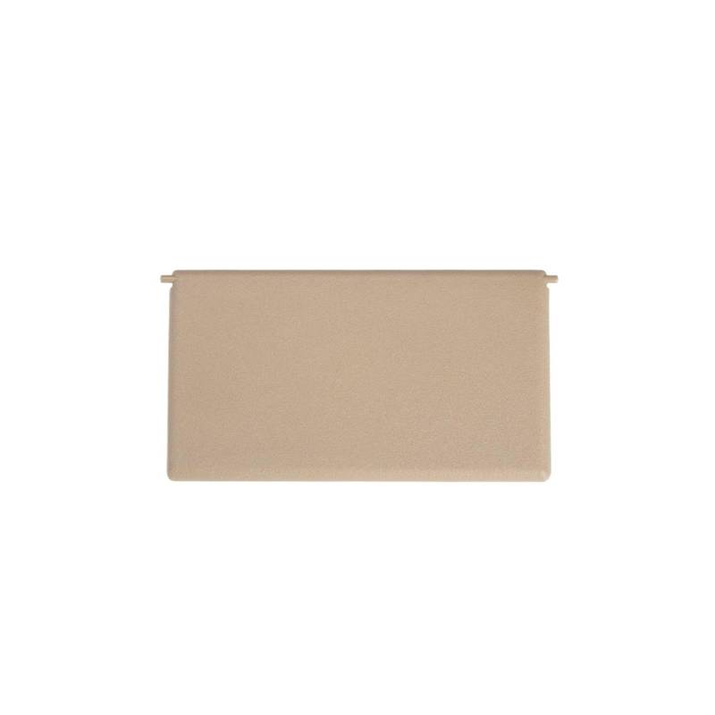 MEIZIYU Auto-Innenspiegel-Abdeckung, passend für, C-Klasse W203 2001-2007 A2038102210 Make-up-Spiegel, automatisches Sonnenschutzvisier Visierspiegelkappe(Model B Beige) von MEIZIYU