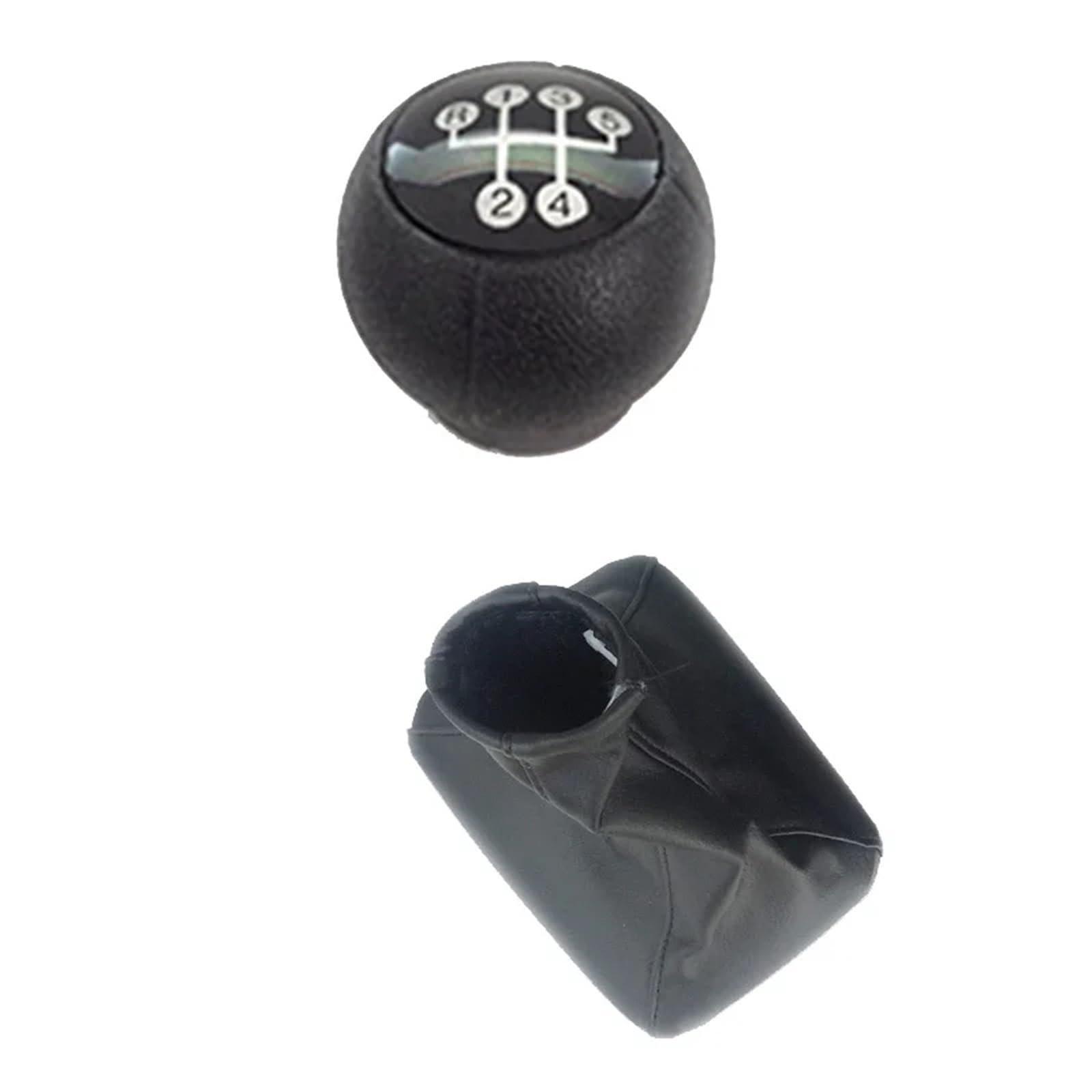 MEIZIYU Auto-Shift-Schaltknauf-Gamaschenmanschetten-Abdeckung, passend for Vauxhall Opel MERIVA A 2003–2010 Auto-Schaltmanschette(Gear knob and boot) von MEIZIYU