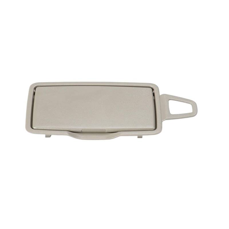 MEIZIYU Auto-Sonnenblenden-Spiegelabdeckung vorne, passend for W205 W253 2015-2021, Ersatz der Make-up-Spiegelabdeckung Visierspiegelkappe(Left Dark Beige) von MEIZIYU