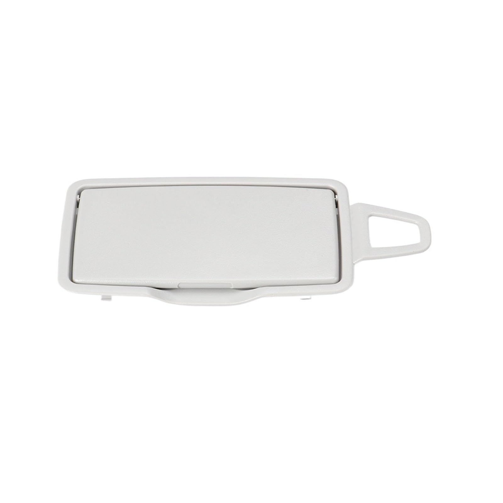 MEIZIYU Auto-Sonnenblenden-Spiegelabdeckung vorne, passend for W205 W253 2015-2021, Ersatz der Make-up-Spiegelabdeckung Visierspiegelkappe(Left Light Gray) von MEIZIYU