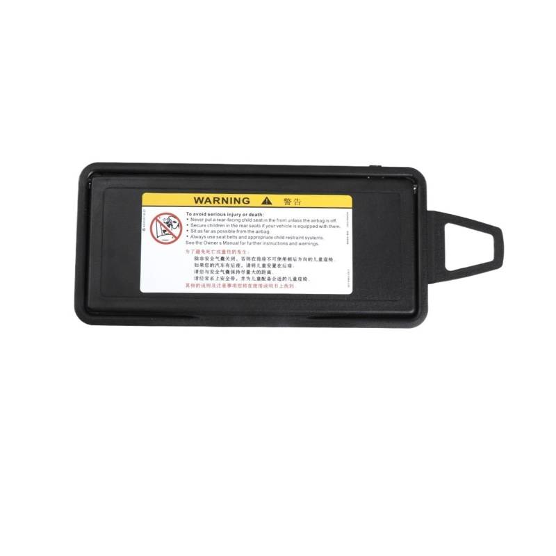 MEIZIYU Auto-Sonnenblendenspiegel, Schminkspiegel-Abdeckung, passend für, S-Klasse W221 06-13 2218104117, Autozubehör, Sonnenschutz, Kosmetik Visierspiegelkappe(Left Black) von MEIZIYU