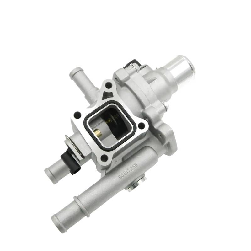 MEIZIYU Autozubehör Motorkühlmittelthermostat, passend for Chevrolet, Sonic Aveo Cruze 1.8L 25199824 25192228 Gehäuse mit Sensor Thermostat für Autokühlsysteme von MEIZIYU