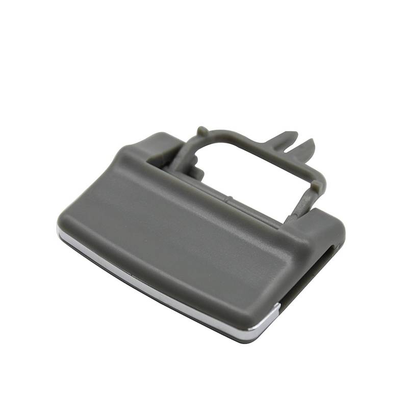 MEIZIYU Clip for AC-Entlüftungsauslass, passend for W164, ML GL 300 350 450 500 2007–2011, Reparatursatz for Auto-Frontklimaanlage Belüftungsclip-Schieber(Front Gray 1pc) von MEIZIYU