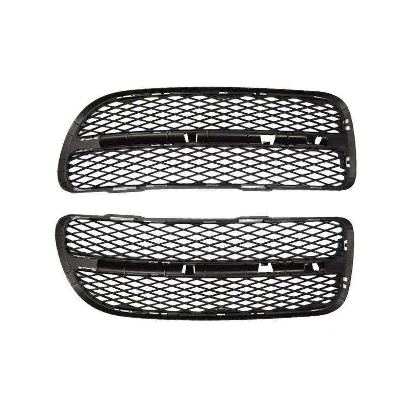 MEIZIYU Frontstoßstange Nebelscheinwerfer Kühlergrill Abdeckung Passend for Volkswagen Touareg 2003 2004 2005 2006 7L6853665A 7L6853666A Nebelscheinwerfer-Gehäusegitter(1 Pair) von MEIZIYU