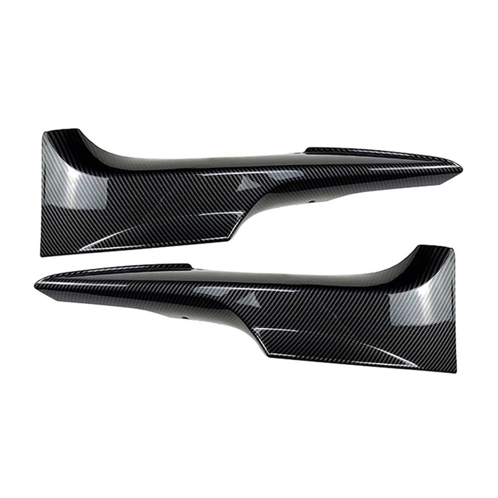 MEIZIYU Frontstoßstangen-Lippenspoiler, passend for 3er E92 E93 M-Tech 325i 328i 330i 2006–2009 Trim Corner Car Aerodynamische Lippe vorne(Carbon Fiber) von MEIZIYU