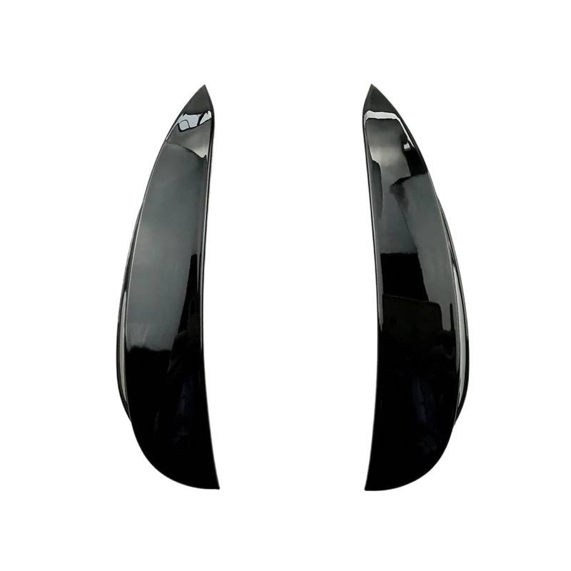 MEIZIYU Frontstoßstangenspoiler, passend for E-Klasse W213 E200L E300L E43 AMG 2016–2019, Splitter-Entlüftungs-Nebelscheinwerfer-Kühlergrill-Zierleiste, Schwarz Aerodynamische Lippe vorne(Gloss Black) von MEIZIYU