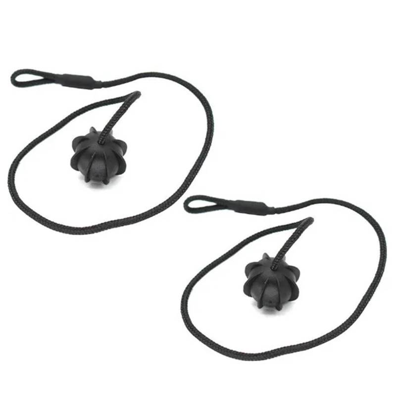 MEIZIYU Gepäckraumabdeckung passend for Skoda Roomster 2006–2015, hinterer Gurt, Schnur Gepäckraumabdeckungshalterung(2XCord) von MEIZIYU