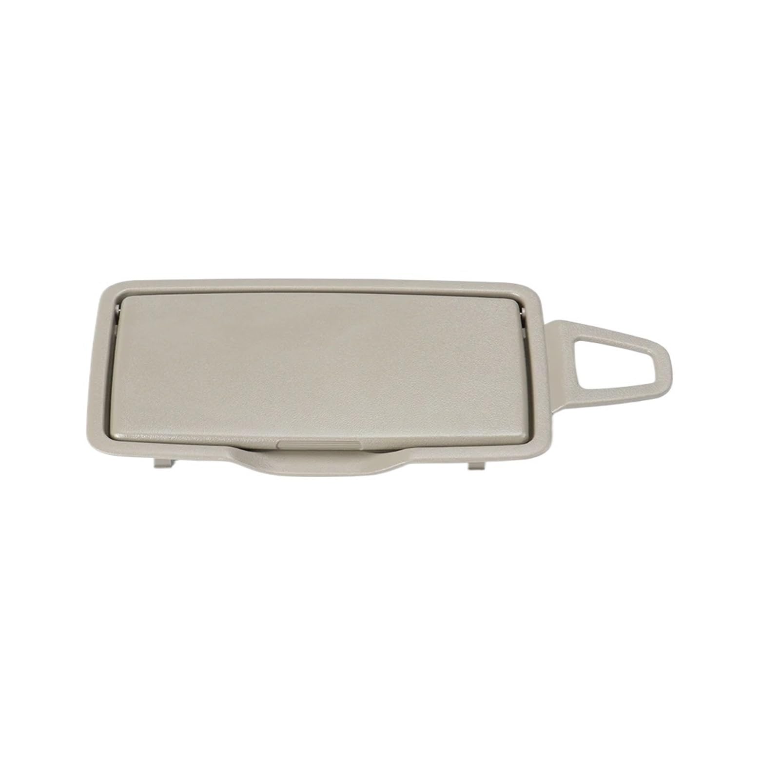 MEIZIYU Innenspiegel for Auto-Sonnenblende, passend for E-Klasse W213 2016–2021 16681001107, Ersatzabdeckung for die Fahrerposition der Windschutzscheibe Visierspiegelkappe(Left Dark Beige) von MEIZIYU