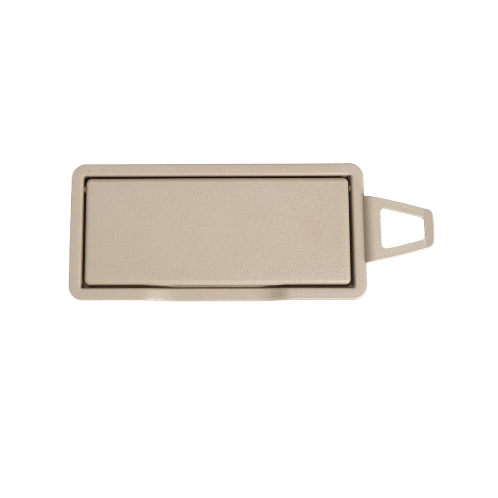 MEIZIYU Kosmetikspiegel-Abdeckung, passend for W204 C-Klasse C200 GLK300 2048104510 Sonnenschutzvisier Make-up Visierspiegelkappe(Dark Beige Right) von MEIZIYU