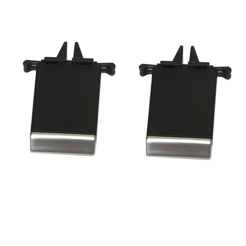 MEIZIYU Lüftungsgitter-Auslasslaschen-Clips, passend for Maserati, Ghibli 2014–2020, Reparatursatz for Innen-Heck-AC-Entlüftungspaddel Belüftungsclip-Schieber(2PCS) von MEIZIYU