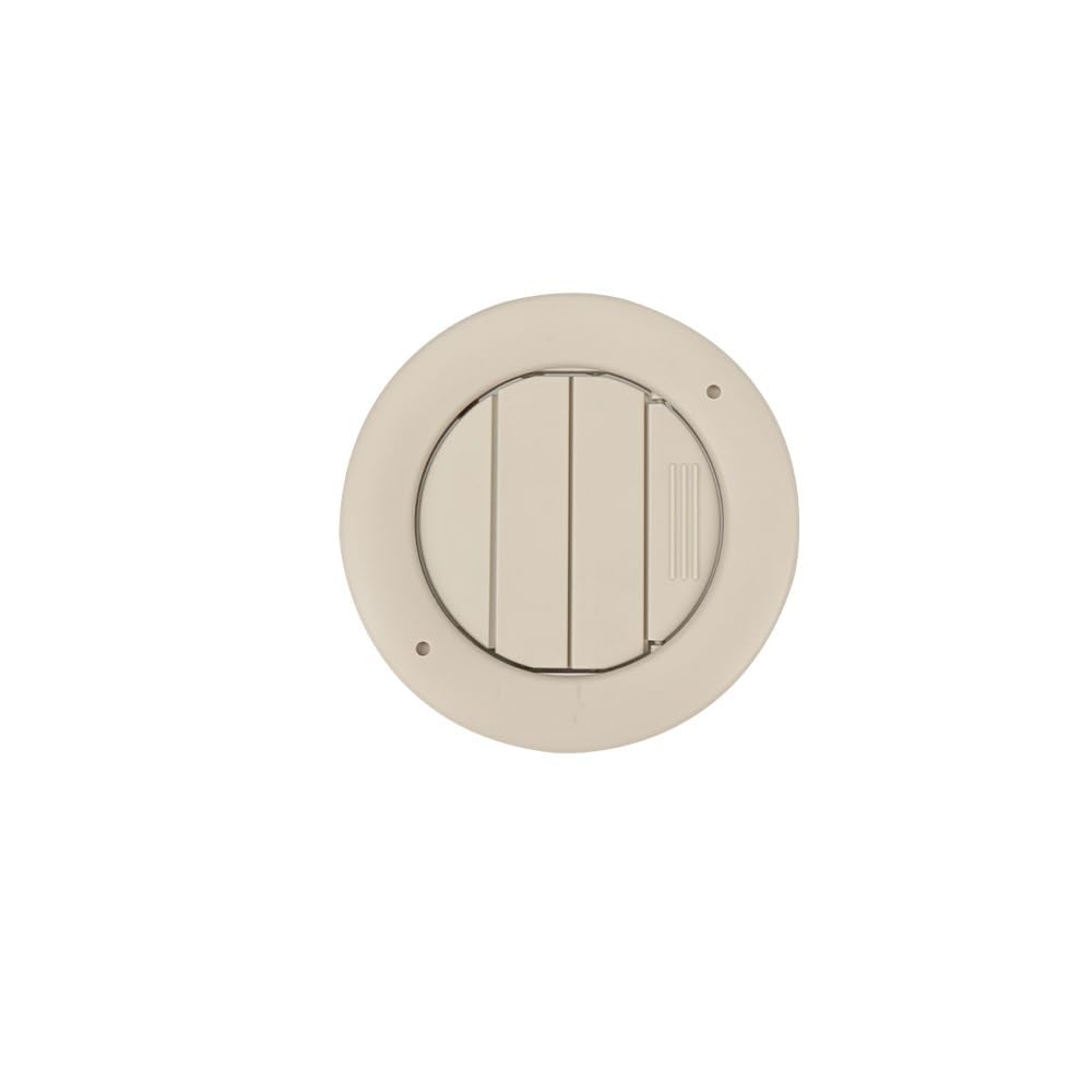 MEIZIYU Luftauslassgitter, Schiebedach, AC-Windentlüftungsgitter, passend for Ford, Dach, passend for Ford, Edge 2015–2022, 8A8319893CB Belüftungsclip-Schieber(Beige) von MEIZIYU