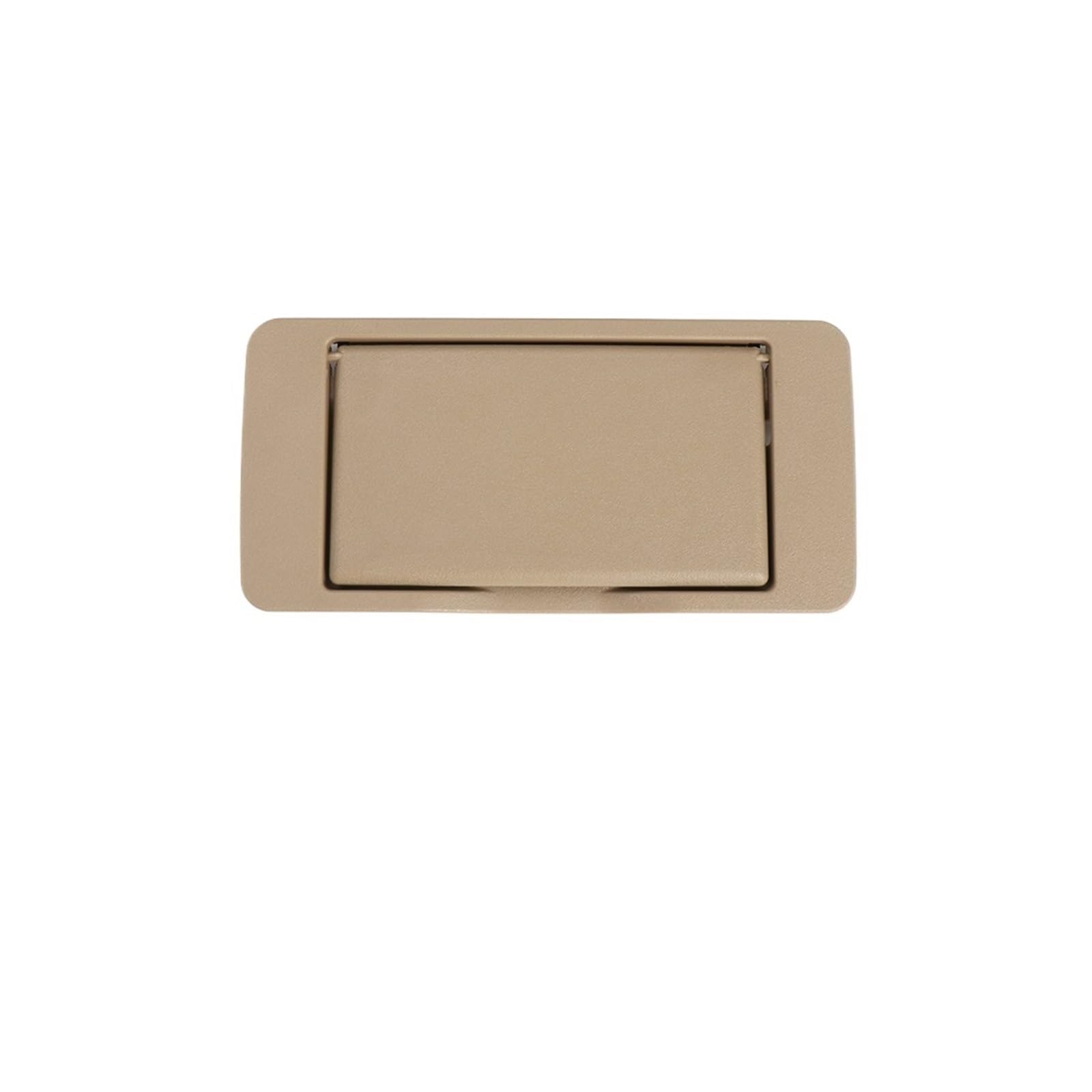 MEIZIYU Make-up-Abdeckung for Sonnenblende und Spiegel im Auto, passend for C-Klasse W203 2001–2007 2038102110, Autozubehör, Sonnenschutz, Kosmetikspiegel Visierspiegelkappe(Beige Left) von MEIZIYU