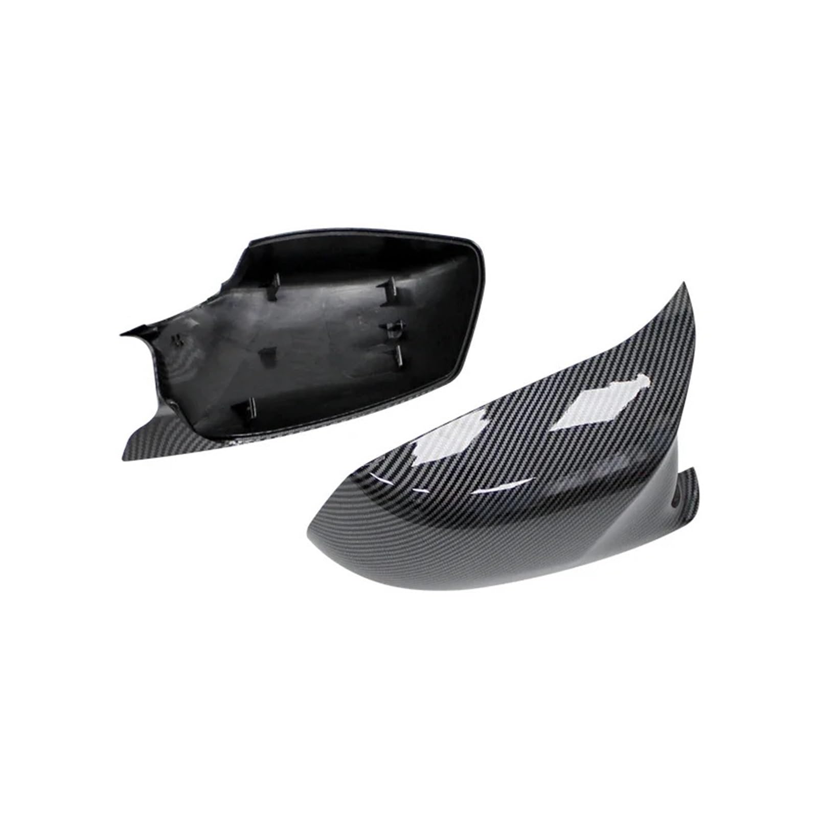 MEIZIYU Rückspiegelabdeckungen, passend for BMW, 5er F10 F11 F18 Pre-LCI 2010–2013 M Performance Autozubehör Flügelseitenspiegelkappen Außenspiegelkappen(Carbon Fiber Look) von MEIZIYU