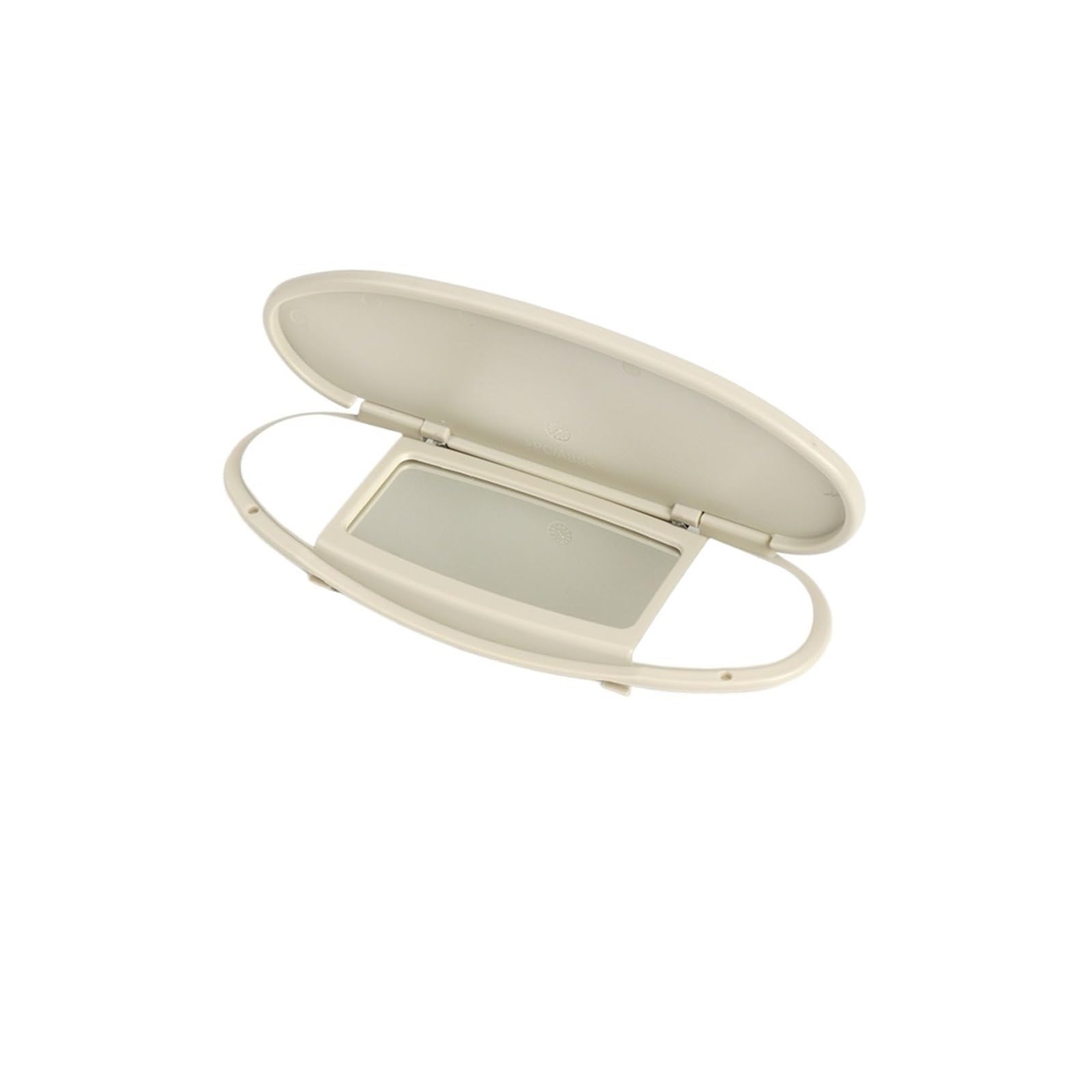 MEIZIYU Sonnenblenden-Kosmetikspiegelabdeckung, passend for Mini, R55 R56 R60 2007–2014 51167316833, Ersatz der Sonnenschutzspiegelabdeckung Visierspiegelkappe(Beige) von MEIZIYU