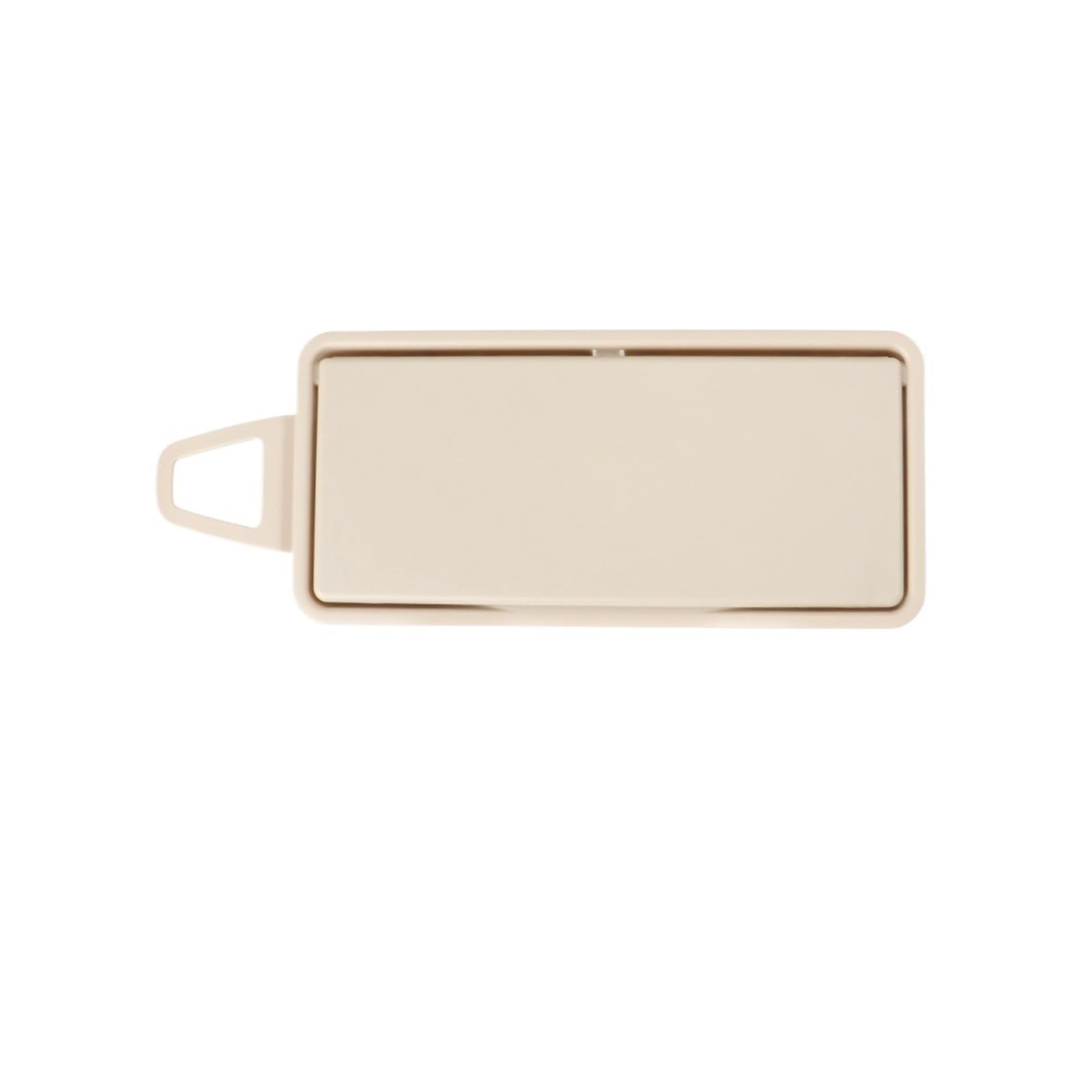 MEIZIYU Sonnenschutz-Visierabdeckung for den Autoinnenraum, passend for W212 W218 2128108100, Make-up-Kosmetikspiegel Visierspiegelkappe(Light beige Right) von MEIZIYU