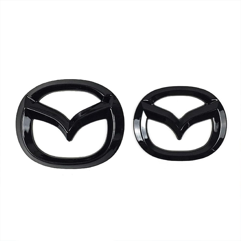 2 Stück Auto 3D Aufkleber Emblem für Mazda CX-5 CX-4 CX-60 CX-50 CX-7 Auto Heckaufkleber Kofferraum Aufkleber Seitliche Aufkleber Abzeichen Aufkleber Trim Zubehör,A von MELBIZ