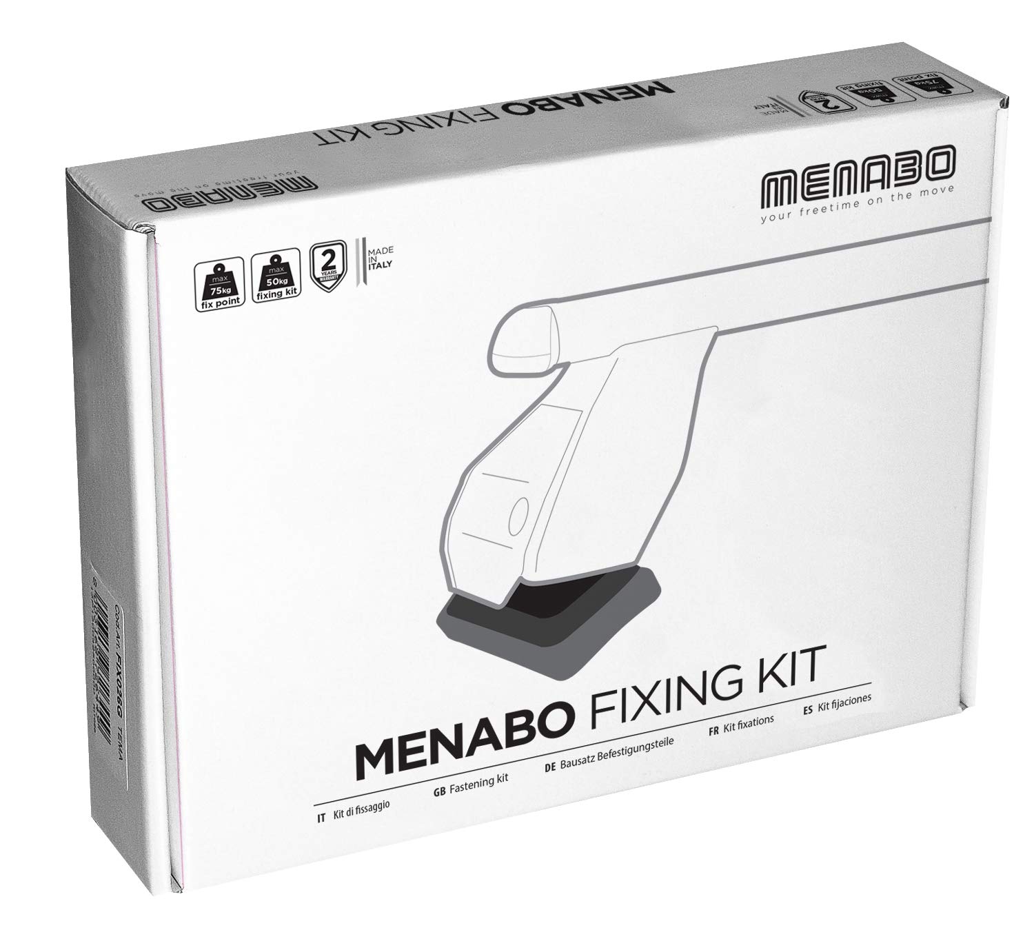 MENABO - Tema Fixation Kit 015G 5 - FIX015G von MENABO