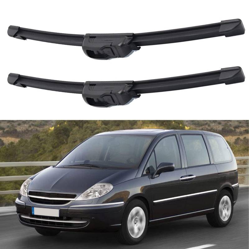 2 Stück Scheibenwischer Vorne für Citroen C8 2006-2016,Ersatzwischblätter Set,26 inch+26 inch,Auto Fenster Wische Scheibenwischer r von MENGCH