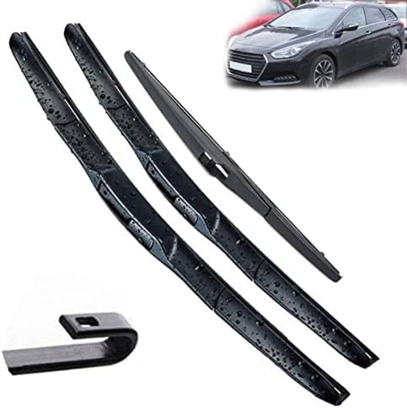 , Für Hyundai I40, Für Kombi 2011-2020 Scheibenwischer vorne und hinten Scheibenwischerblätter Set Windschutzscheibe Windschutzscheibe Fenster 26"+16"+14" Scheibenwischer von MENGCH