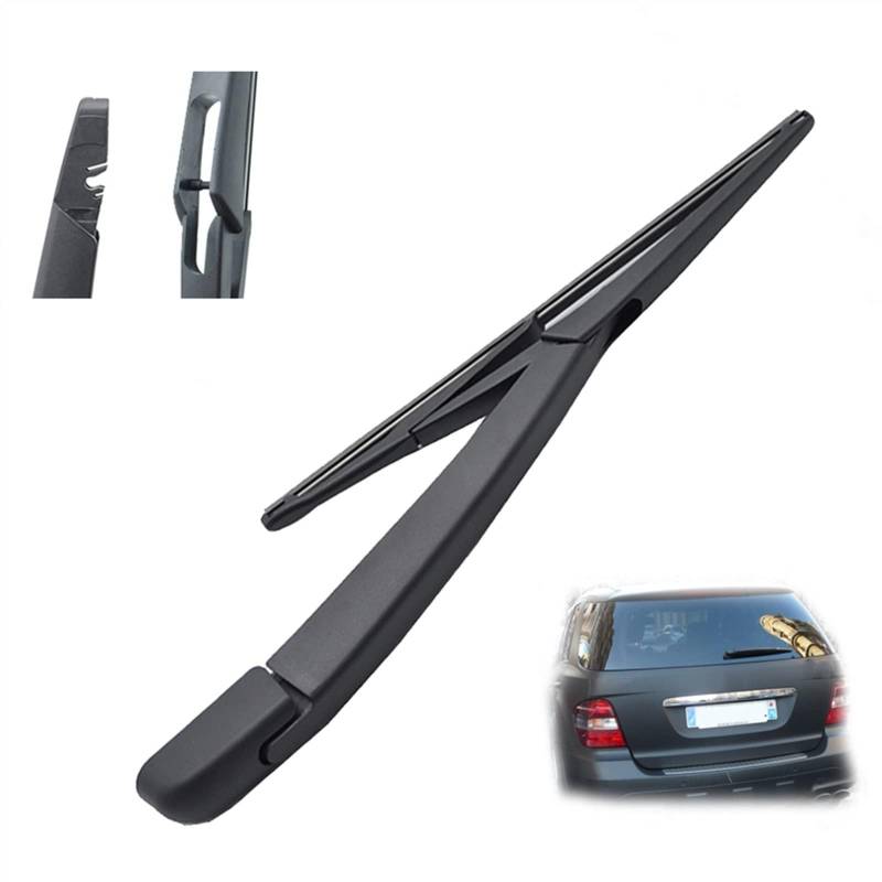 Scheibenwischer 12" Heckscheibenwischer & Arm Set Kit Für Mercedes-Benz M ML Klasse W164 2005–2011 Windschutzscheibe Windschutzscheibe Fenster von MENGCH