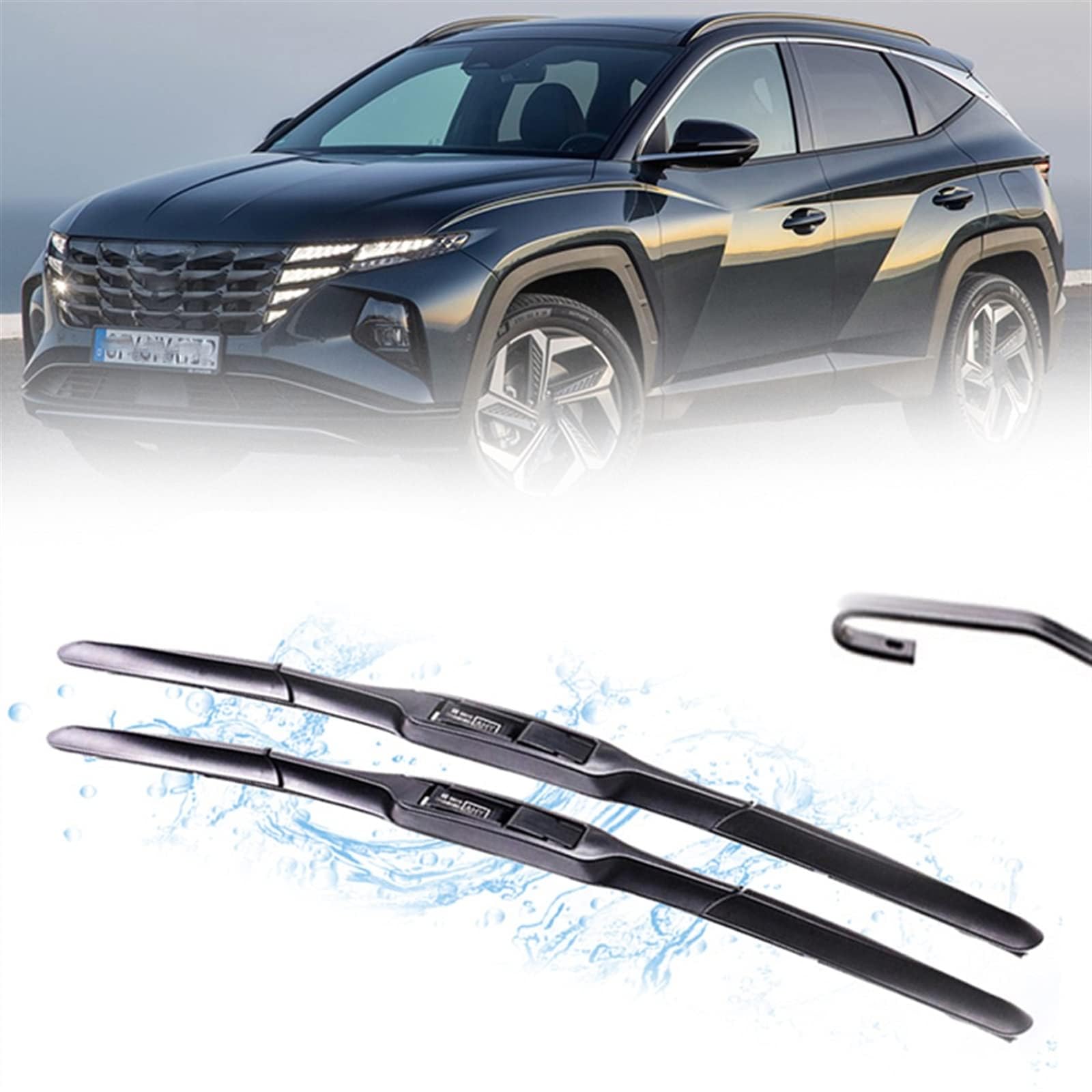 Scheibenwischer 26"+ 16" Frontscheibe Scheibenwischerblätter Für Hyundai Für Tucson NX 2020 2021 2022 Auto Scheibenwischerblatt Scheibenwischer von MENGCH