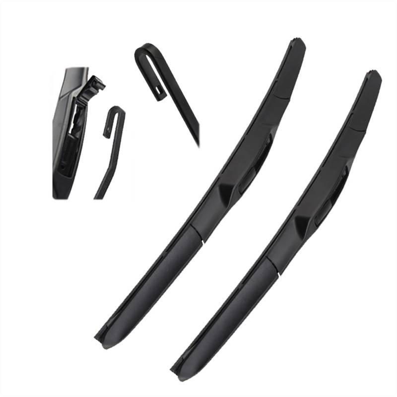 Scheibenwischer Für Nissan Für Qashqai J11 26 '' + 16 '' 2014-2021 Fit U Haken Arm Auto Wischerblatt Fenster Windschutzscheibe Scheibenwischerblatt Zubehör,Style B 26 16-Left Steering von MENGCH