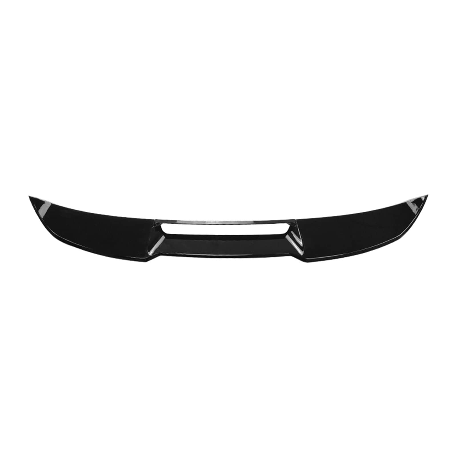 Heck Spoiler, Auto Spoiler Tailfin Für 2019 2020 2021 Auto Kofferraum Dachspoiler Fenster Flügel Lip Splitter Styling Trim Schwarz Glänzend von MENGE