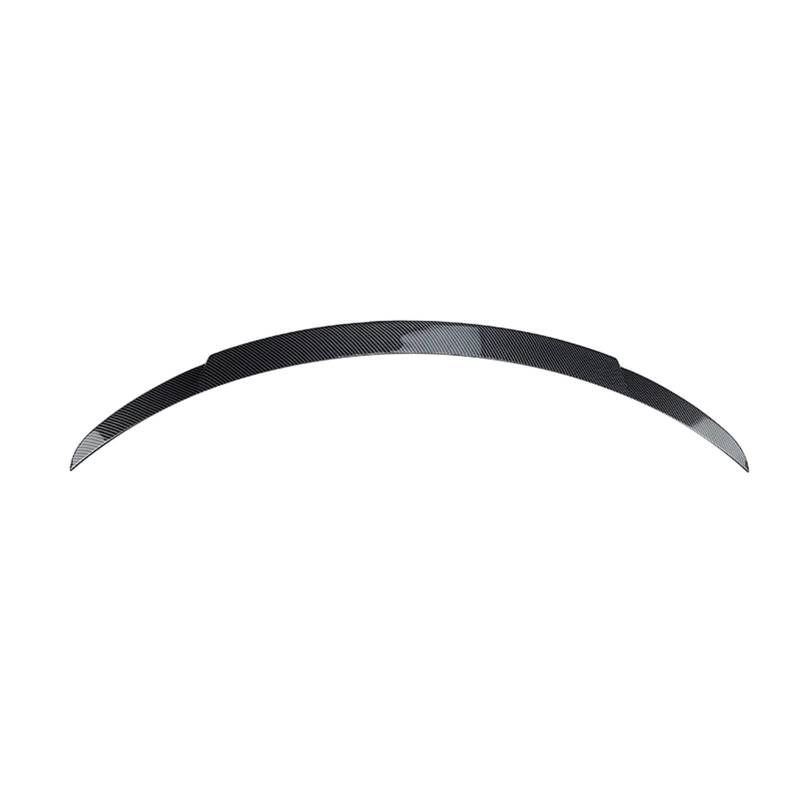 Heck Spoiler, Auto Spoiler Tailfin Hinterer Kofferraum-Luftsplitter-Spoilerflügel Für CLA C117 CLA180 200 220 250 CLA45 AMG Car Body Kit ABS Glossy 2013-2018(Carbon Black) von MENGE