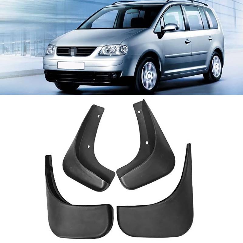 Für VW Touran 2004-2011 2012 2013 2014 2015 Auto Schmutzfänger, Vorne Hinten Schlamm Klappen Spritzschutz Auto Vollschutz ZubehöR von MEOMO