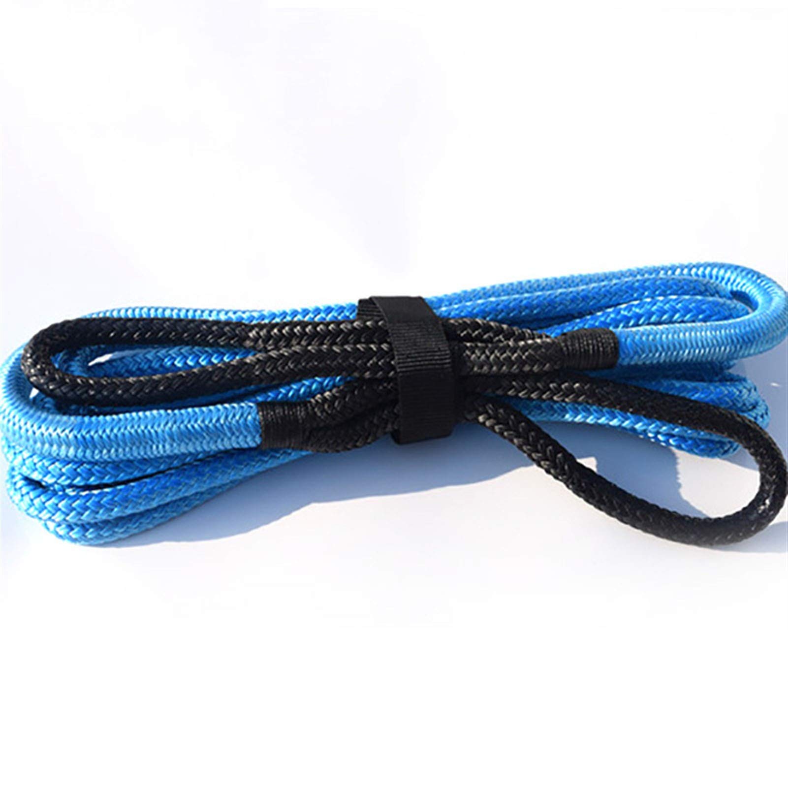 Windenkabel Kinetisches Seil, doppelt geflochtenes Erholungsseil, Energieseil Großartiges Aussehen und Kompatibilität(Blue 12mm 6m) von MERHOVO