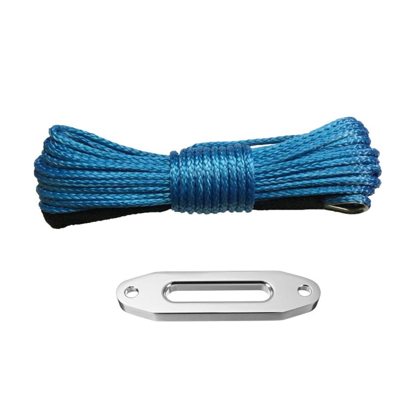 Windenkabel Synthetisches Windenseil/Kabel 6mm * 12m 4000lbs Fairlead atv UTV Offroad Recovery Großartiges Aussehen und Kompatibilität(Blue) von MERHOVO