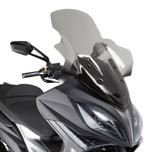 Sehr großes Windschild KYMCO Xciting 400i 2013 2014 2015 2016 2017 Kappa Windschutzscheibe transparent 28,5 cm höher als das Original von MES