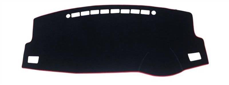 Armaturenbrett Teppich Auto Dashboard Abdeckung Dash Anti-Uv Matte Für Toyota Für Corolla E180 2014 2015 2016 2017 2018(RHD Red) von MESKEL