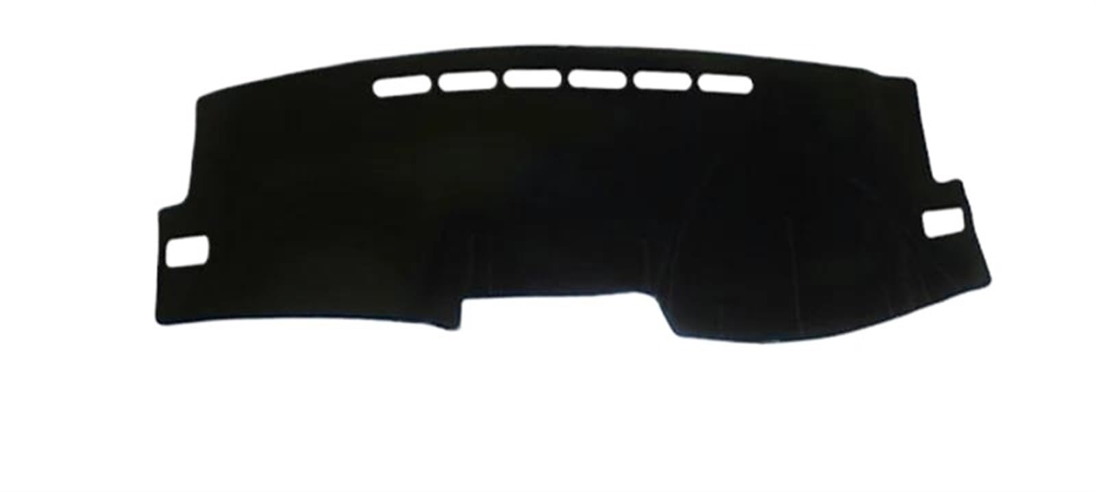 Armaturenbrett Teppich Für Toyota Für Corolla E140 E150 2006 2007 2008 2009 2010 2011 2012 2013 Auto Armaturenbrettabdeckung Dash Rutschfester Sonnenschutz Pad(RHD Black) von MESKEL