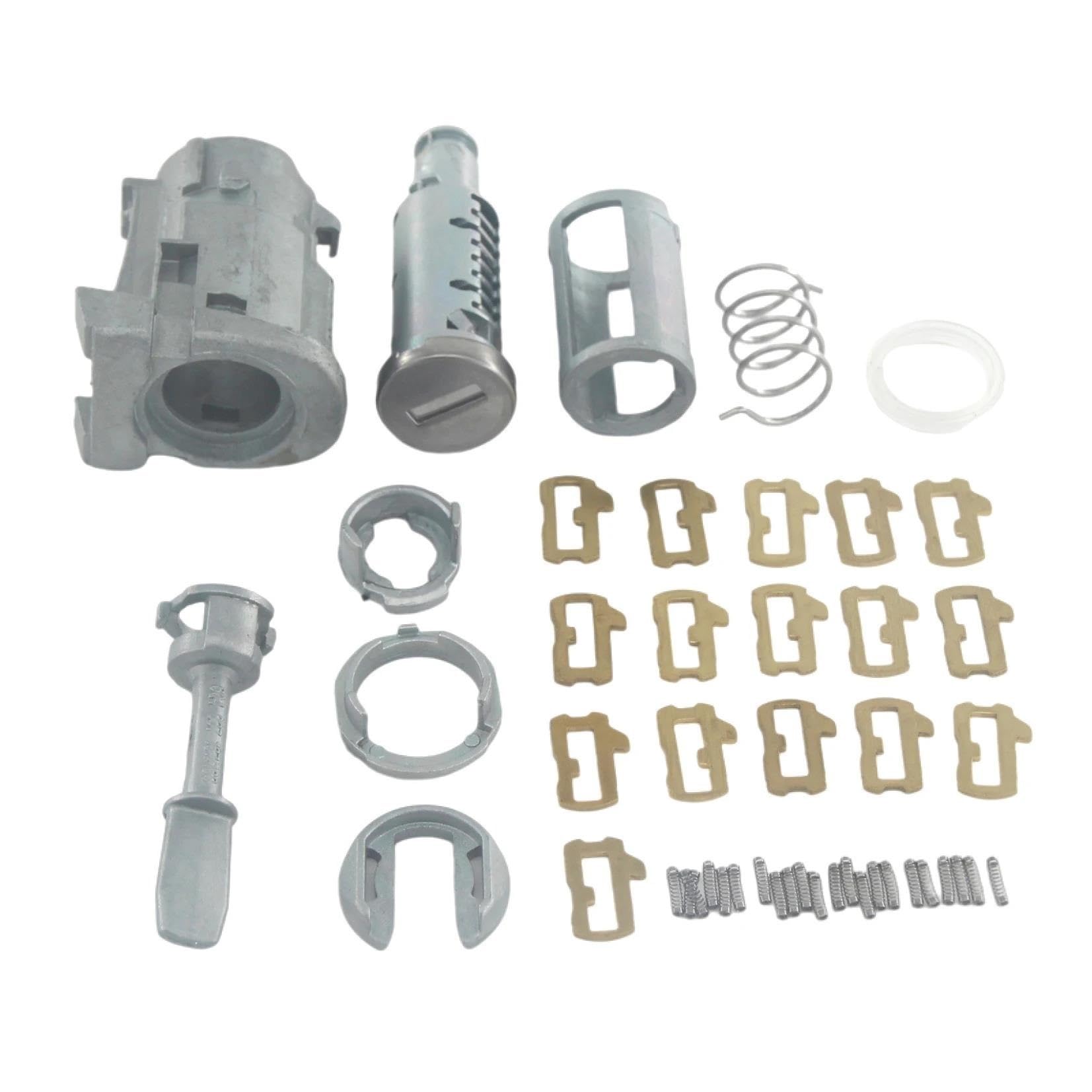 Autotürverriegelung Stellmotor 604837167/168 Links RECHTS TÜRSCHLOSS Barrel Zylinder Für A6 1997 1998 1999 2000 2001 2002 2003 2004(Left Lock Repair) von MESKEL