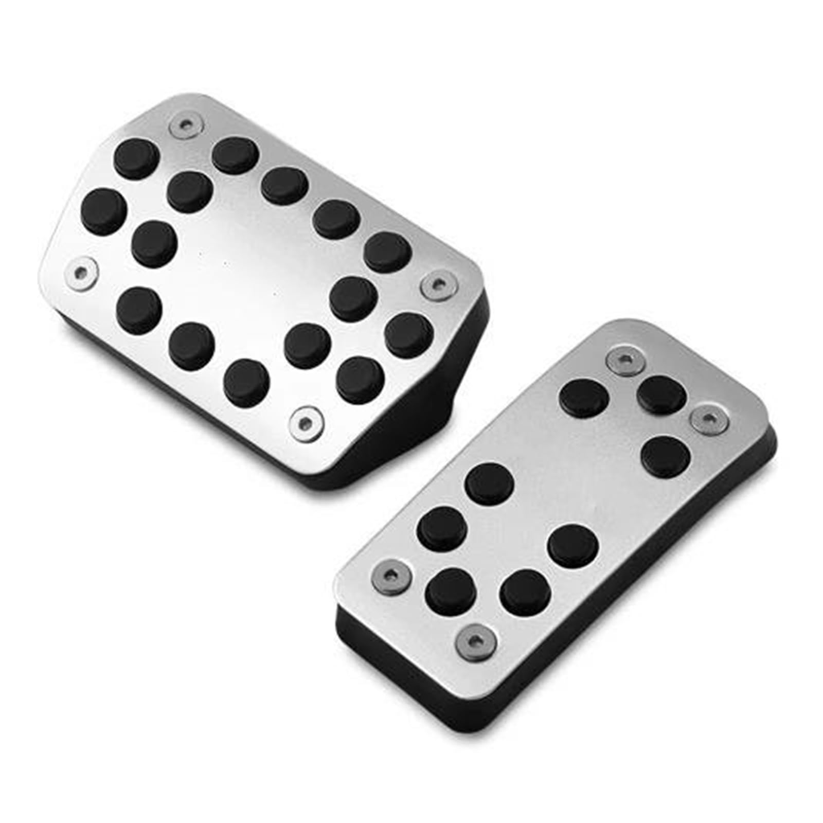 Für Ford Für Focus 2 3 4 Für MK2 Für MK3 Für MK4 2005-2019 Auto Auto Fuß Kraftstoff Gas Pedal Pads Gaspedal Bremse Pedale Abdeckungen Bremse Pedalkappen(2Piece AT) von MESKEL