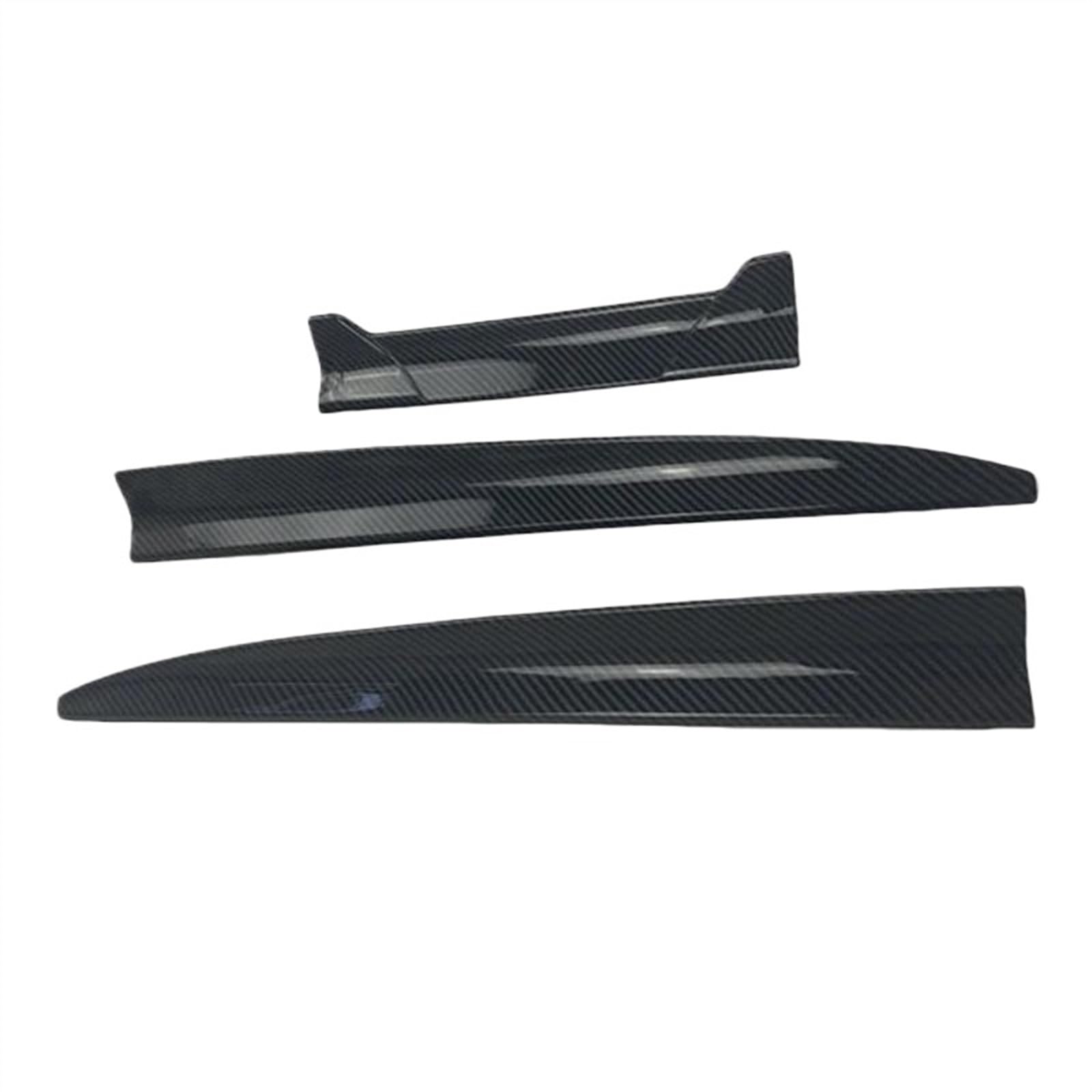 Heckspoilerflügel 134 cm Auto Universal Hinten Flügel Stamm Dach Spoiler Limousine Für Fließheck Für A3 Für A6 C7 Auto Heckflügel(Style 1 Carbon Look) von MESKEL