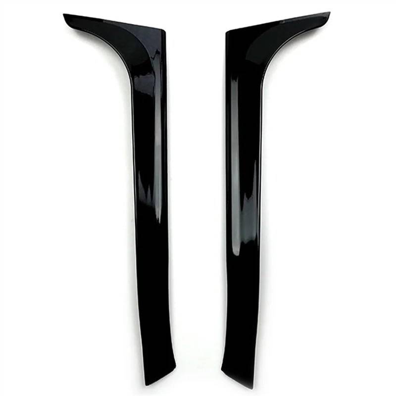 Heckspoilerflügel 2PCS Helle Schwarz Auto Hinten Fenster Spoiler Seite Flügel Abdeckung Trim Für VW Für Golf 6 Für Golf MK6 2009 2010 2011 2012 2013 Auto Heckflügel von MESKEL