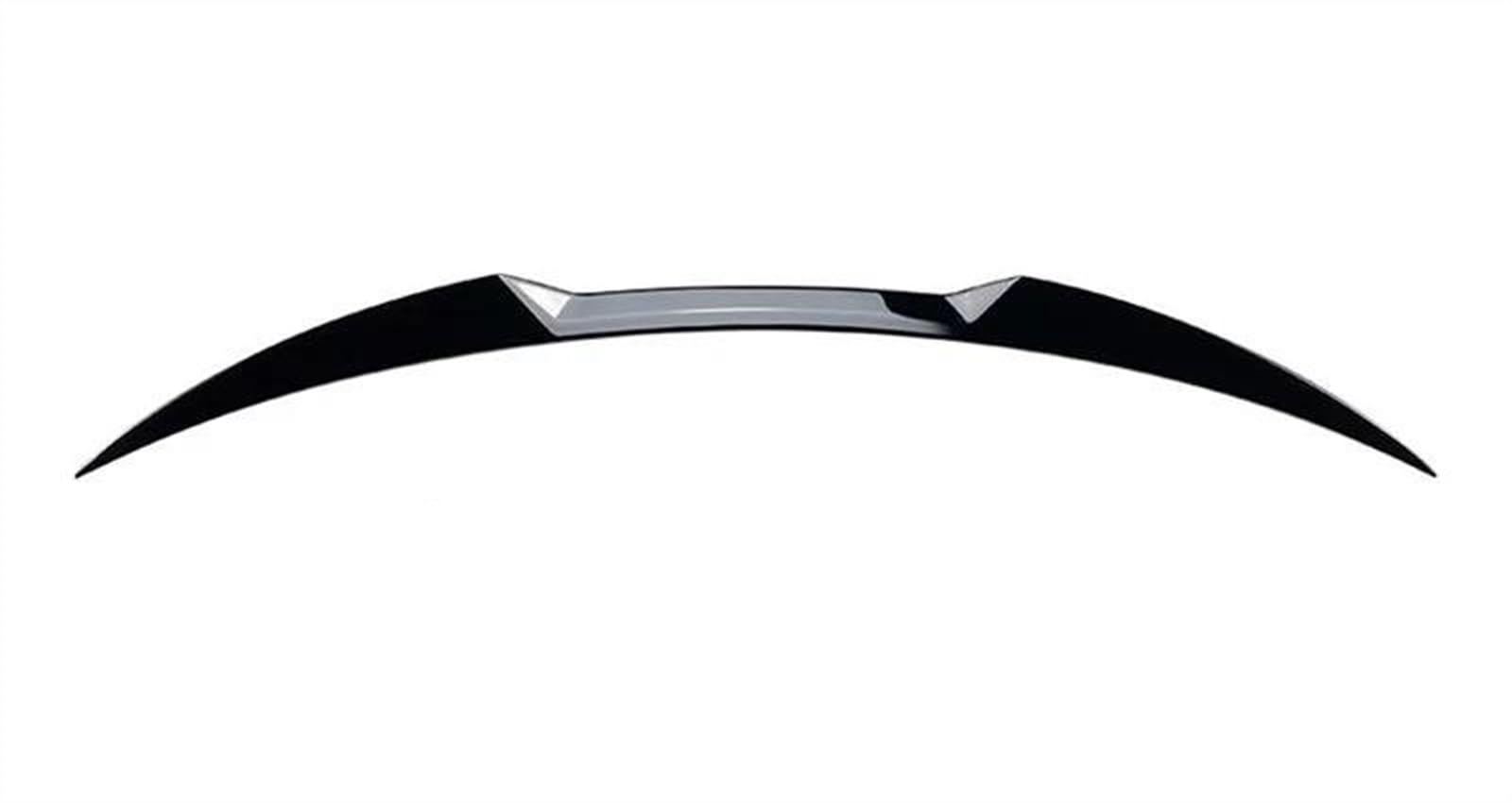 Heckspoilerflügel Für Alfa Für Romeo Für Giulia Limousine 2015-2021 2022 2023 Hinten Stamm Dach Deckel Spoiler Flügel Heckklappe Splitter Lip Spoiler Auto Heckflügel(Glossy Black) von MESKEL