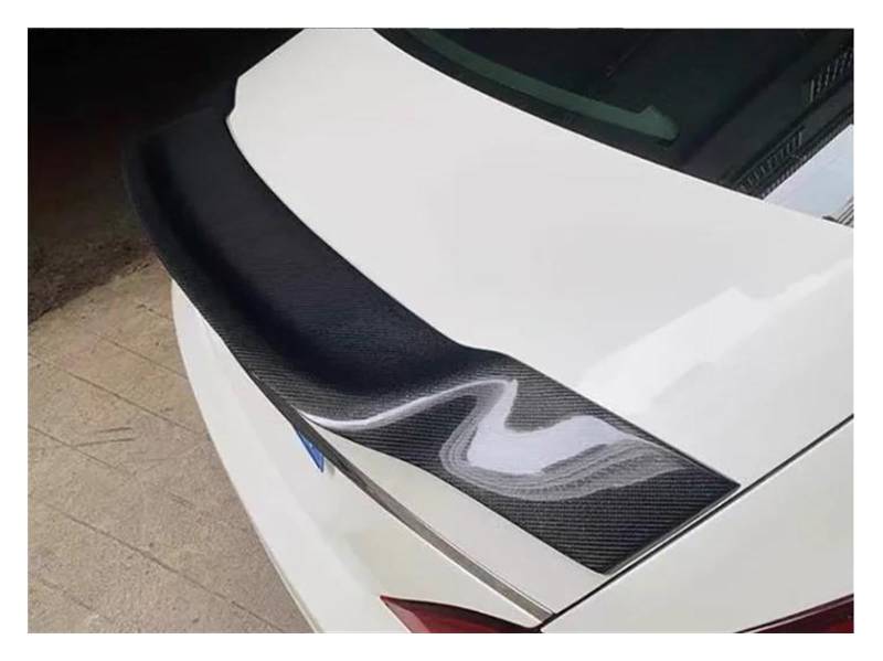 Heckspoilerflügel Für Benz W218 Für CLS Für CLS350 400 450 500 63 2012 2013 2014 2015 2016 2017 2018 Spoiler Hinten Trunk Lip Spoiler Auto Heckflügel(Kohlefaser) von MESKEL